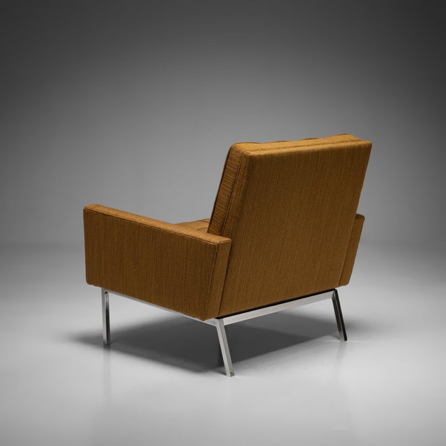 Metal Model 65A Rolex Lounge Chairs by Florence Knoll for Knoll, USA, 1960s, Set of 2 For Sale - Image 7 of 15