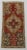 Vintage Worn Mini Rug For Sale - Image 4 of 4