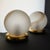 Sculptural Table Lamps with Glass Globes, Set of 2 For Sale - Image 11 of 17