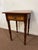 Mid 19th Century American Sheraton Tiger Maple and Cherry One Drawer Stand For Sale - Image 4 of 9