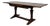 Antique Early 20th Century English Oak Draw-Leaf Refectory Dining Table For Sale