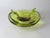 Vintage Murano Sommerso Apple Green and Brown Glass Bowl with Organic Sculptural Form, 1970 For Sale - Image 10 of 16