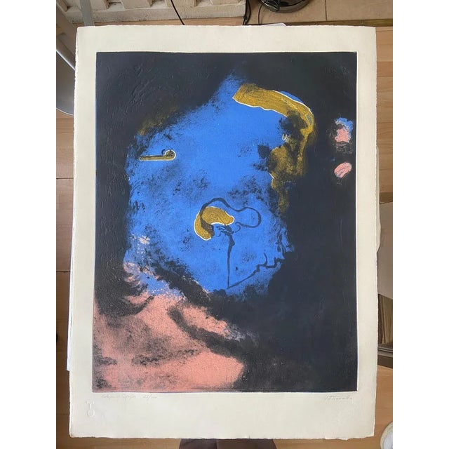 Juan Jose Torralba, Calega de Mujer, 1970, Carborundum Engraving For Sale - Image 6 of 6