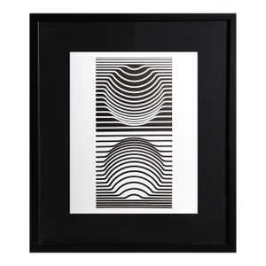 Victor Vasarely, Sir Ris, Offset Lithograph