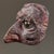 Modern Vintage French Modernist Papier-Mâché Commedia Mask by Jean-Pierre Maury For Sale - Image 3 of 8