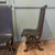 Mid-Century Modern Leather and Oak Fireside Sling Chairs by Pierre Lottier, 1970, Set of 3 For Sale - Image 6 of 8