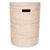 Artifacts Rattan Round Hamper with Lid in White Wash For Sale - Image 9 of 9