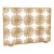 Brilliant Gold Halo Fireplace Screen For Sale