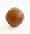 Mid-Century Modern Antique Leather Medicine Ball, 1940s For Sale - Image 3 of 6
