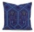 Textile Beacon Hill Niu Fret Lapis Pillow Cover For Sale - Image 7 of 7