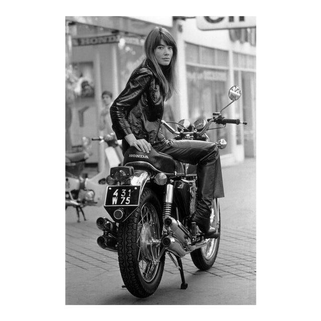 Francoise Hardy, Silver Gelatin Fibre Print, 1969 For Sale