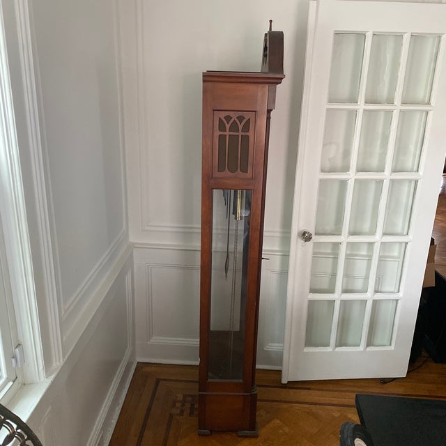 1970s Colonial of Zeeland Grandfather Clock Chairish