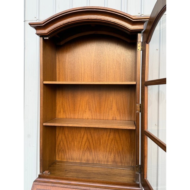 Brown Vintage Henredon 18th Century Portfolio Secretary Desk For Sale - Image 8 of 12