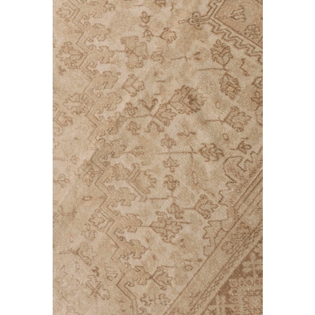 Vintage Circa 1940 Subdued Heriz Rug 11'6 X 14'7 For Sale - Image 10 of 11