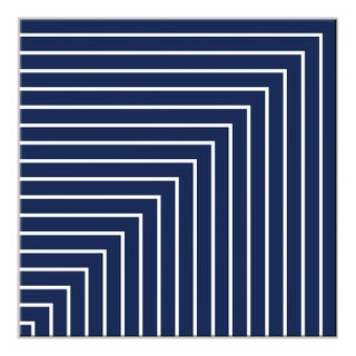 Homage to Stella in Blue, Framed Art Print by David Phoenix For Sale