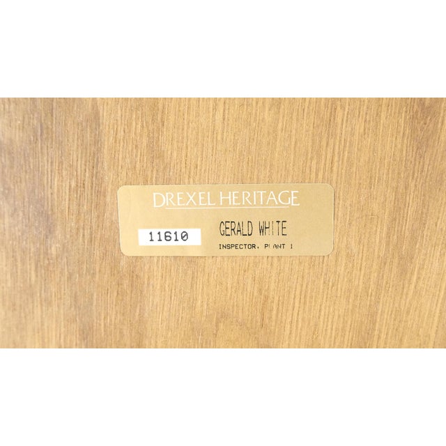 Chippendale Fine Flame Mahogany Chippendale Style Wall Mirror by Drexel MINT For Sale - Image 3 of 11