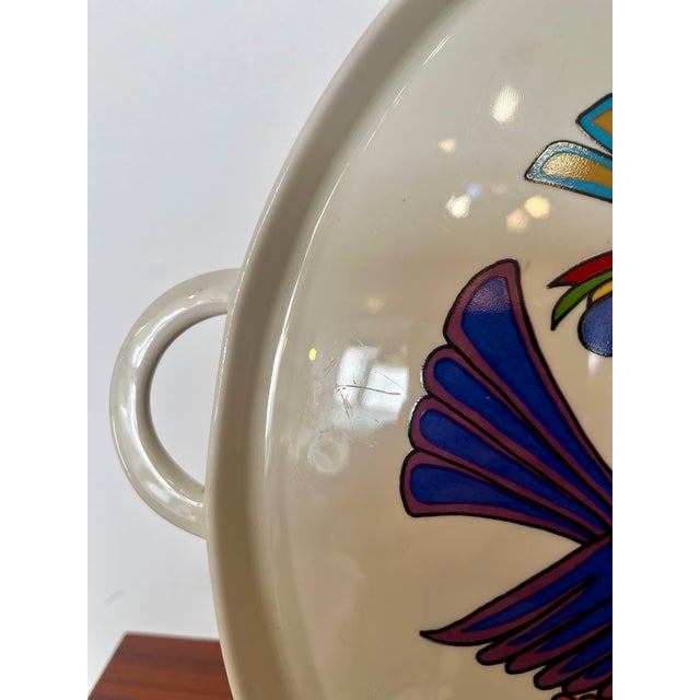 Acapulco First Edition Round Tray from Villeroy & Boch, 1967 For Sale - Image 3 of 9