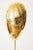 This vintage stylized polished restored tall face mask sculpture sits on a black metal round base and has a brass pole...