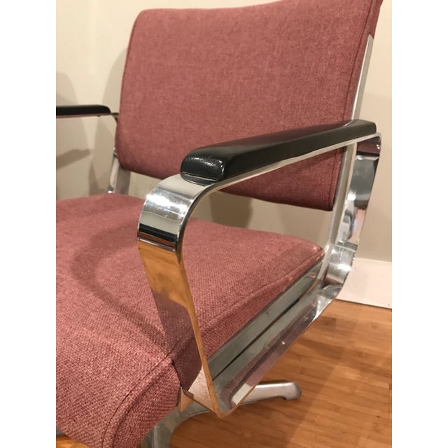 Chrome Eames Style Chairs - A Pair For Sale In Milwaukee - Image 6 of 9