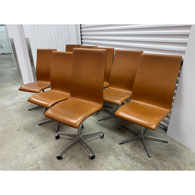 Arne Jacobsen Oxford Classic Medium-Back Chair For Sale In Miami - Image 6 of 10