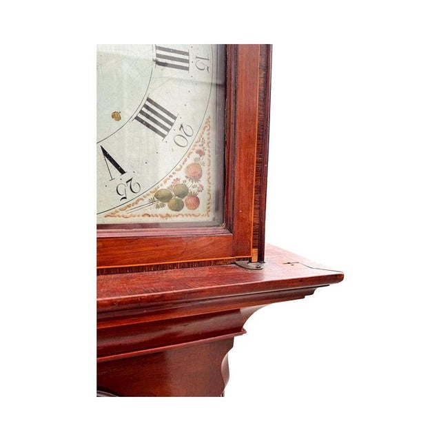 Antique Longcase Clock by Joseph Denton For Sale - Image 5 of 10