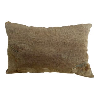 Pillow With Tapestry and Fish Head For Sale