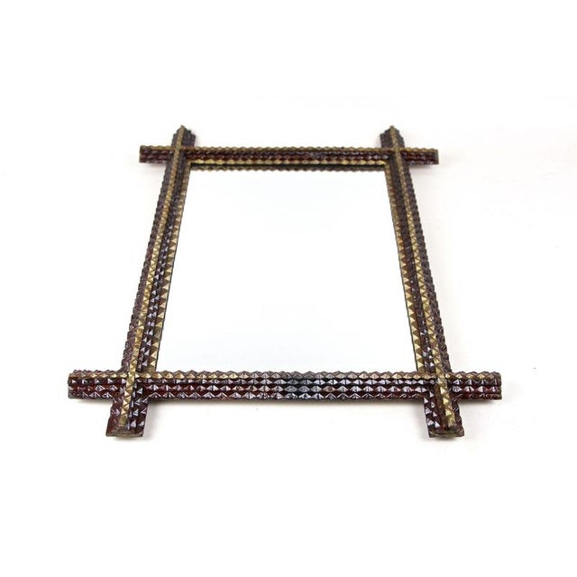 Late 19th Century Art Wall Rustic Tramp Mirror, Austria, 1880 For Sale - Image 9 of 18