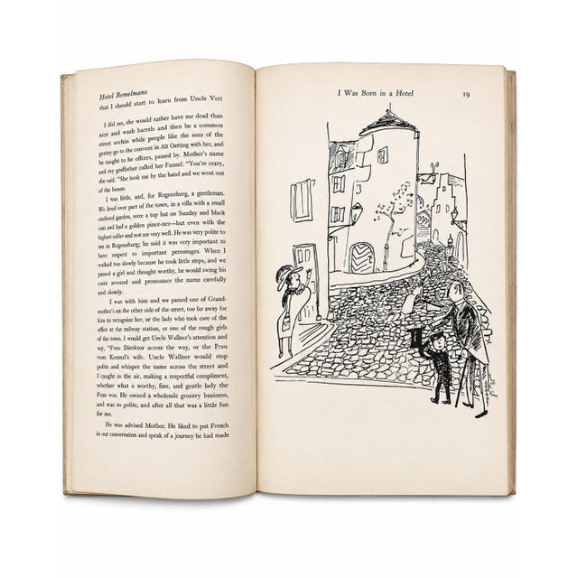 Hotel Bemelmans by Ludwig Bemelmans 1946 Hardcover Book For Sale - Image 4 of 10