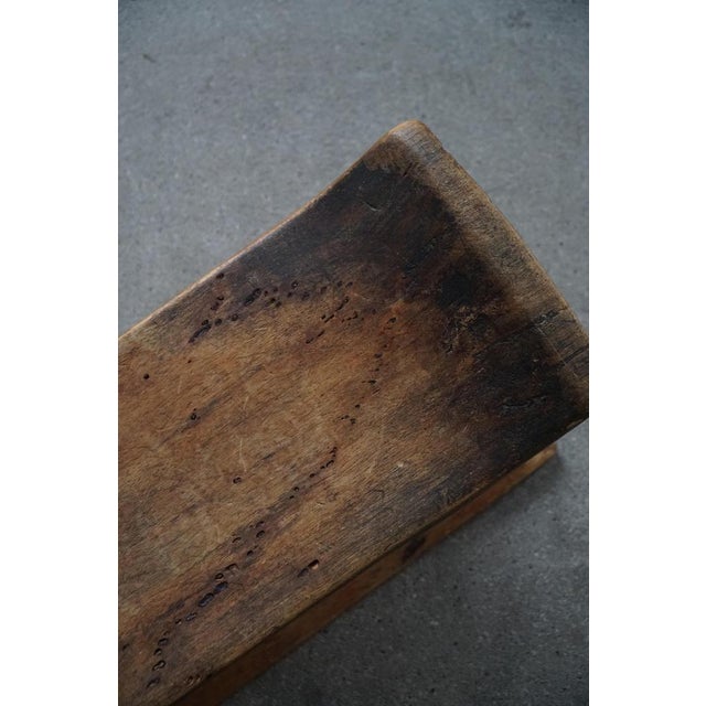 West African Hand Carved Hardwood Ashanti Stool, 1960s For Sale - Image 9 of 14