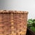 Japanese Bamboo Decorative Interior Basket, 1960s For Sale - Image 9 of 12