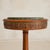 Metal Antique French Napoleon III Guéridon Side Table with Green Marble Top For Sale - Image 7 of 9