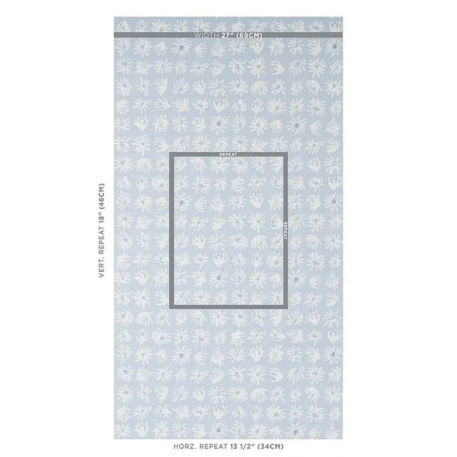 Organic and wild, Meadow Rock is a mid-scale field of flowers based on original hand-painted artwork by Caroline Z Hurley....