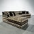 Mid-Century-Modern Geometric Sectional, in the style of Milo Baughman for Thayer Coggin. This 3-piece sectional features a...
