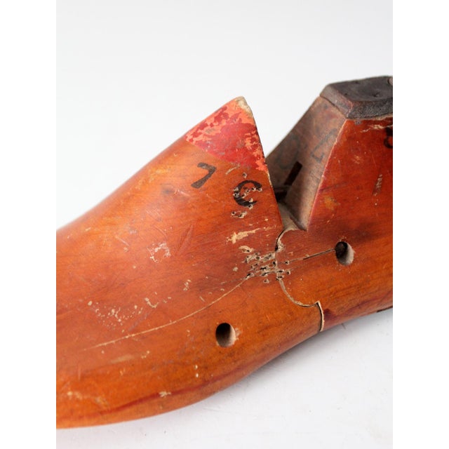 Early 20th Century Wooden Cobbler’s Shoe Form For Sale - Image 11 of 13