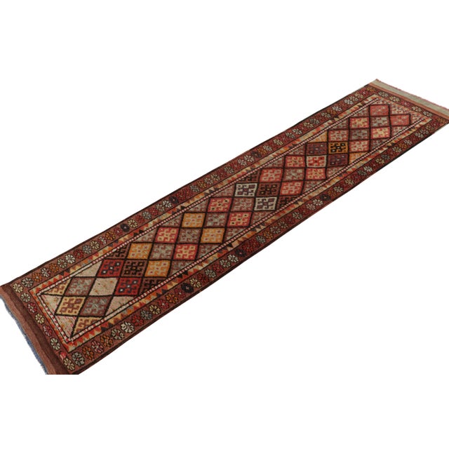 From R&K Principal Josh Nazmiyal’s prized acquisitions, a distinct vintage runner originating from Turkey circa 1950-1960....