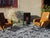 Glass Coffee Table with Acrylic Glass Base For Sale - Image 4 of 12