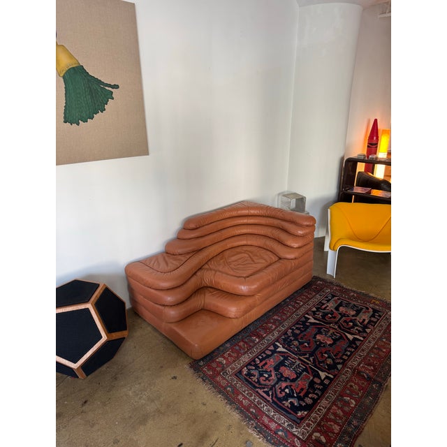 1970s Attributed to Ubald Klug Ds-1025 "Terrazza" Sofa for De Sede, 1970s For Sale - Image 5 of 6
