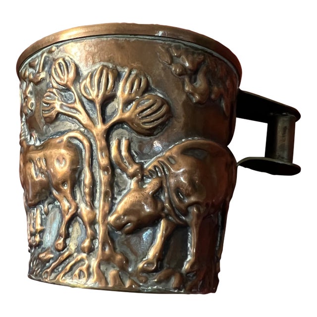 Mid 20th Century Copper Greek Cup For Sale