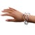 This stunning Space Age sculptural Lucite bracelet bangle features a chunky hand-crafted, open twisted thick band shape in...