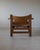 B195 Attributed to Børge Mogensen Spanish Chair in Leather & Oak, Mid-Century For Sale In Palm Springs - Image 6 of 9