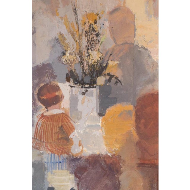 1990s Julio Garcia Iglesias, Market, 1993, Oil on Canvas, Framed For Sale - Image 5 of 15