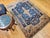 Vintage Turkish Oushak Area Rug, Wool Pile, Royal Blue & Tan, 1900s, 5' x 7' For Sale In Chicago - Image 6 of 15