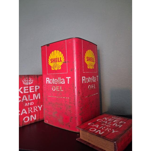 1950s Oil Tank from Shell, 1955 For Sale - Image 5 of 7