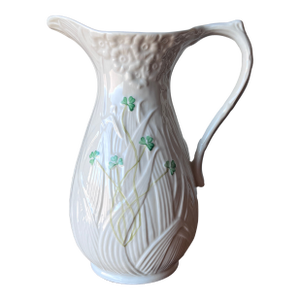 Belleek Pottery Daisy Pitcher, Made in Ireland