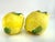 Ceramic Vintage Majolica Style Lemon Salt & Pepper Shakers – Hand-Painted Ceramic, a Pair For Sale - Image 7 of 10
