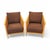 2 x woven rattan arm chairs "Mozart" by Antonio Citterio for flexform 90's Set woven rattan arm chairs "Mozart" by Antonio...