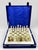 Arts & Crafts Handcrafted Marble & Onyx Chess Set With Shiny Wooden Storage Box – 12" Luxury Chess Board For Sale - Image 3 of 8