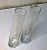 Art Deco Etched Clear Glass Bud Vase - A Pair For Sale - Image 3 of 12