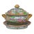 Early 19th Century Chinese Export Covered Tureen and Stand, Qianlong Style For Sale