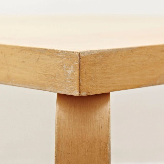 Mid-Century Modern Coffee Table by Alvar Aalto for Artek, 1960s For Sale - Image 3 of 6